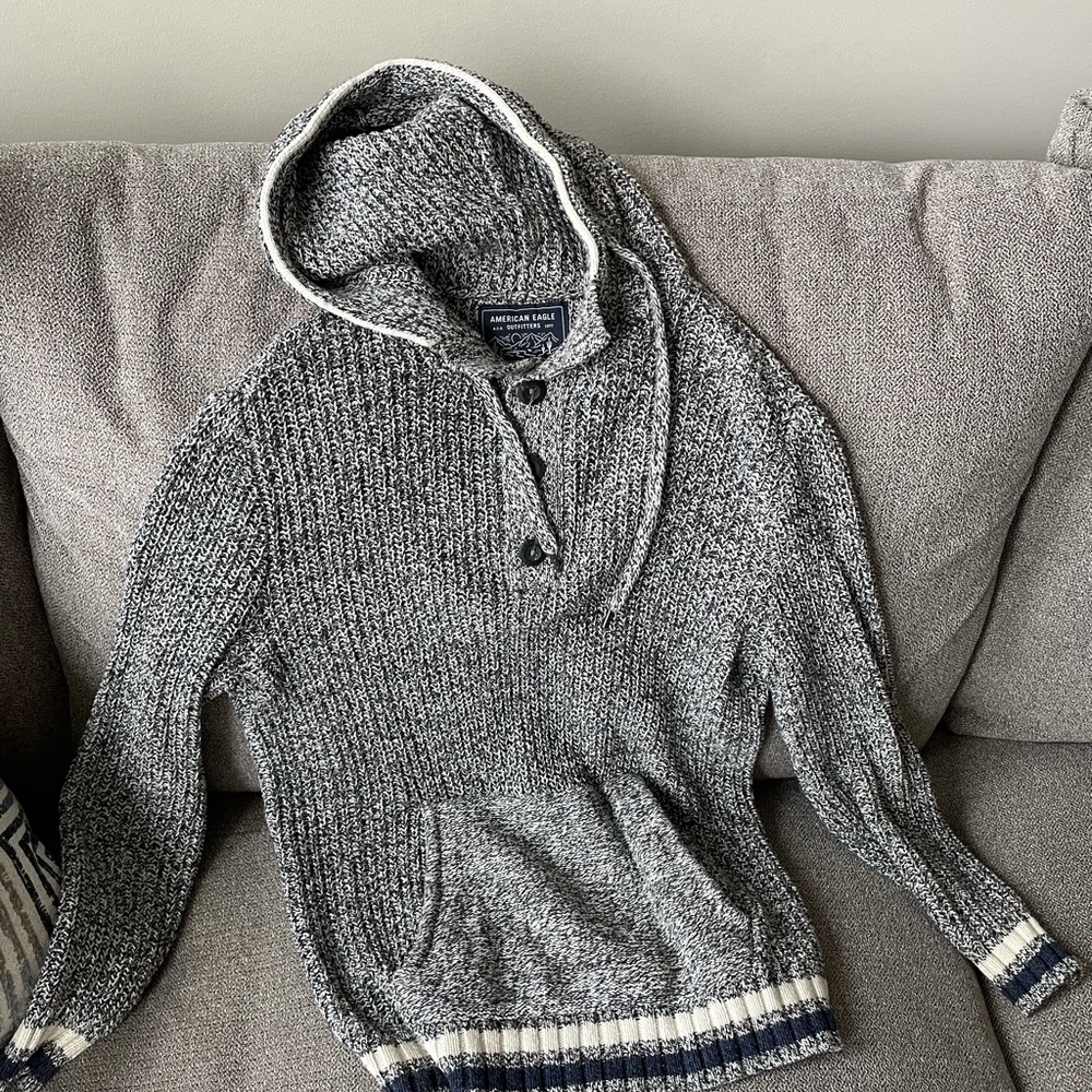 NEW American Eagle knit hoodie
